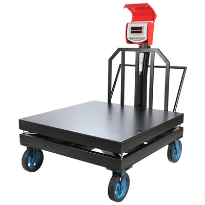 باسکول محک 2 تن چرخدار مدل MDS13000 سینی 120×120