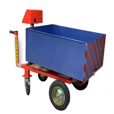 باسکول فرغونی نیکو مدل چهار چرخ EMWBC کفی 100×70 سانتیمتر