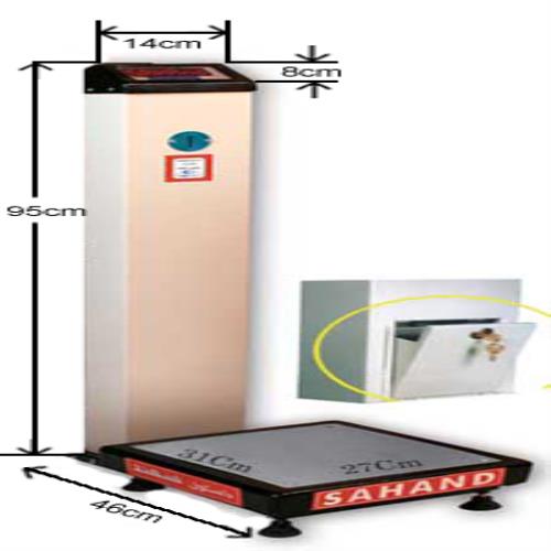 باسکول نفر کش سهند مدل bs 85